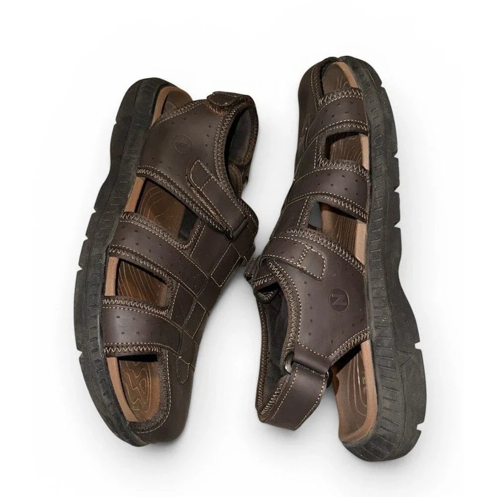 Nunn Bush Laguna Fisherman Sandals Men’s Size 14M Summer Shoes Normcore Comfort
